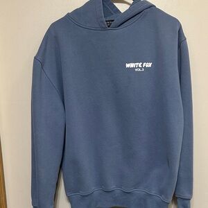 White fox hoodie